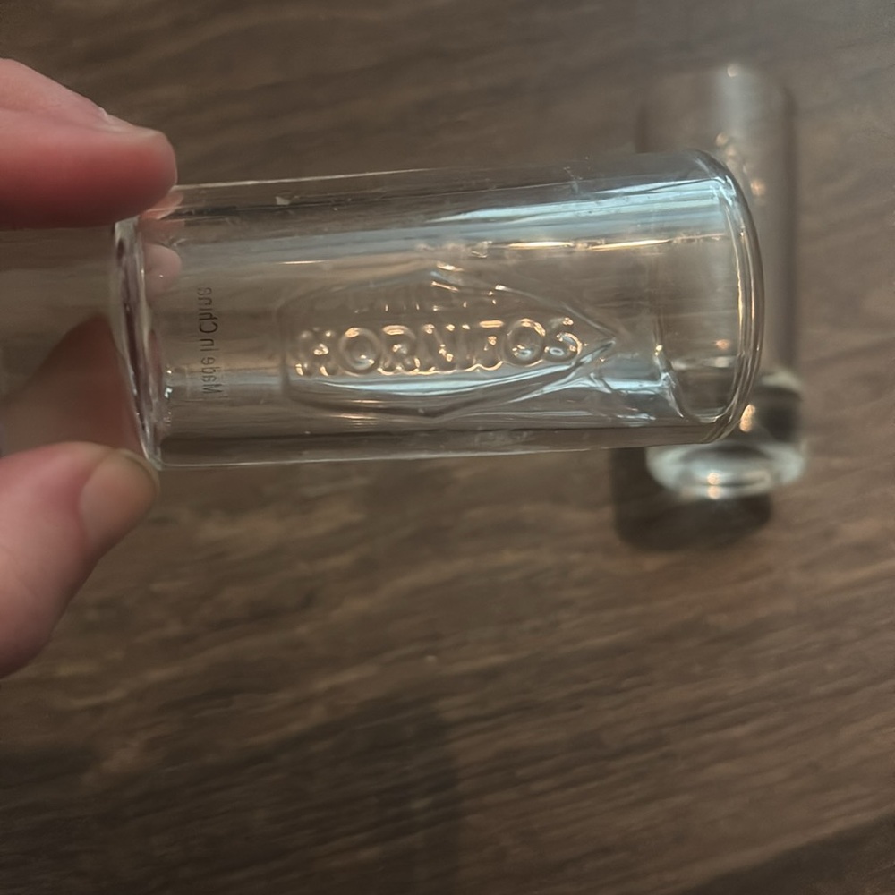 Hornitos tall Clear Glass Shot Glass Set - Picture 2 of 2
